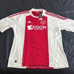 AFC Ajax 2010-11 Vintage Adidas Home Jersey